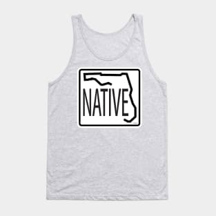 Florida Native Road Sign Tank Top